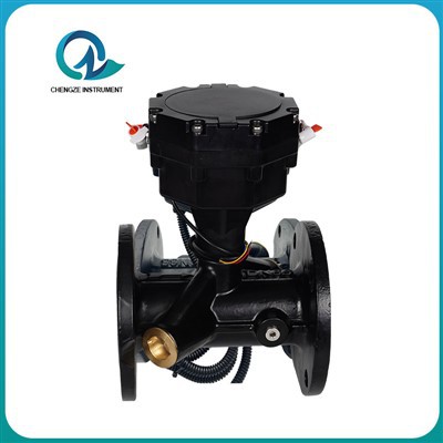 Meteran Air Ultrasonik berdiameter-besar